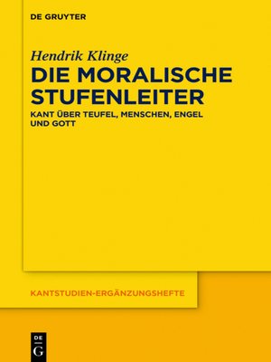 cover image of Die moralische Stufenleiter